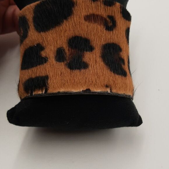 Rustic Cuff Bracelet Hairon Bohon Western Leopard Adjustable Vintage - Picture 7 of 10